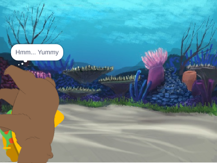 Sentient Taco being eaten by a Bear
