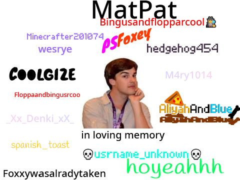 Sign if you’ll miss MatPat!! remix