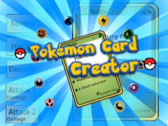 pokemon card maker! DIY