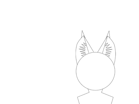 Cat outline