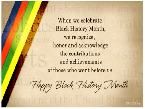 Happy Black History Month!!!
