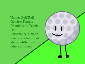 My Audition as Golf Ball