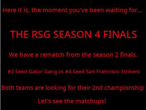 RSG Season 4 Finals