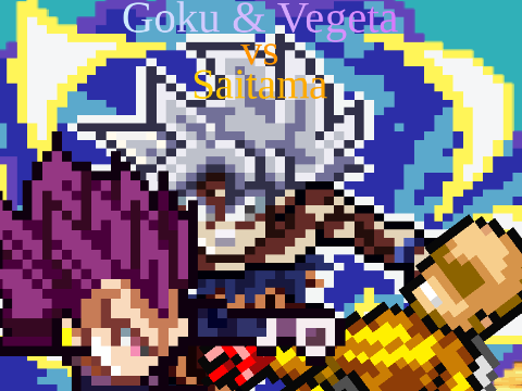 Goku, Gohan & Vegeta vs Saitama Pt1