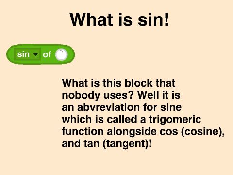 How to make rotating words using sin!