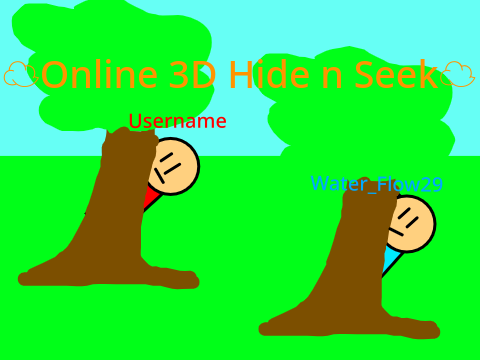 ☁︎Online 3D Hide n Seek☁︎ #All #Trending #Games
