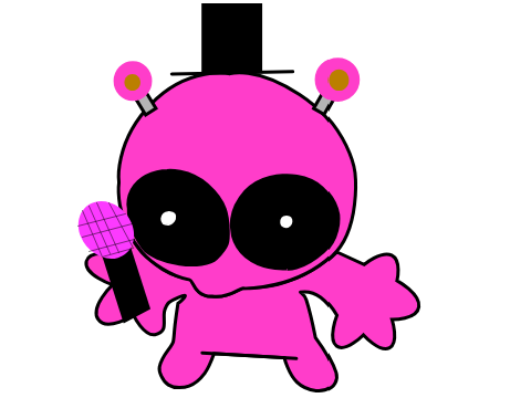 Pinky Dinky Freddy Fazebear Silly Goober Art