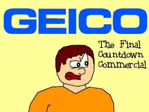 Geico The Final Countdown Commercial