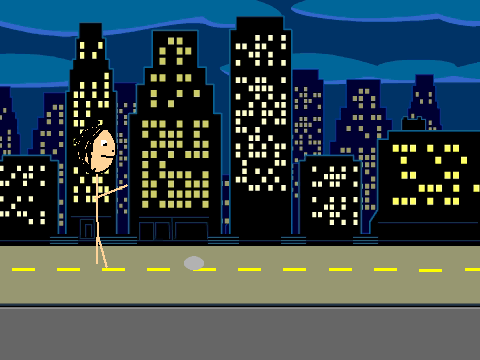 Man in infinite loooooooooooooooooooooooop gif