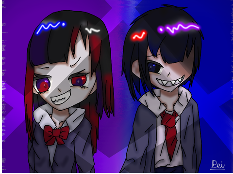学校イラストリメイク