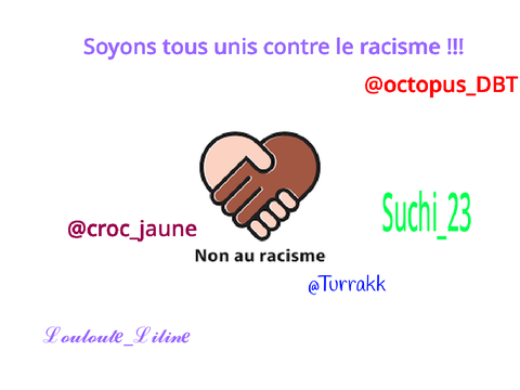 Signe et remix si tu es contre le racisme remix remix remix