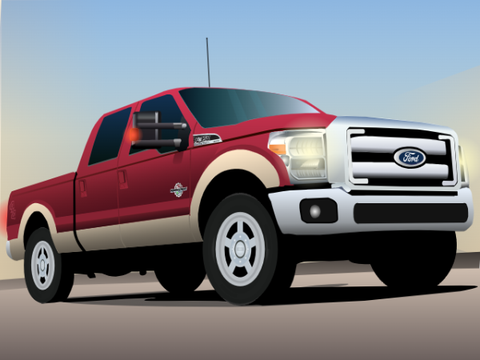 2012 Ford F-350 Lariat Art