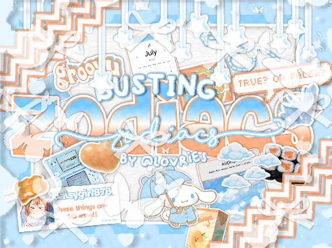 ୨୧ busting (zodiacs)  ≡リ⠀♡