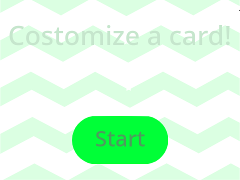 customizable birthday card