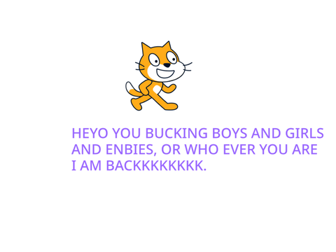 I AM BACK PEOPLEEE
