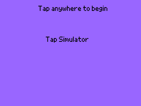 Tap Simulator [Update 1.2]