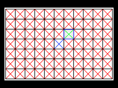 Thing that moves randomly on a grid.