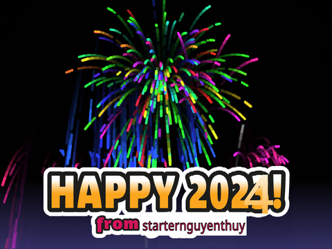 Happy 2024! from starternguyenthuy
