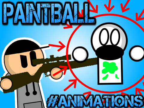 PAINTBALL | #Animations #All #Art #Stories #RyanAnimationsYT #Mr-Bannable #Paintball