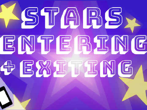 Stars Entering and Exiting