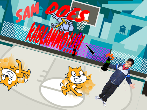 Sam does KABLAMMO (@BottyPotty)