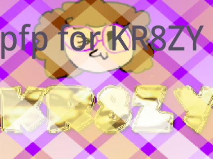 pfp for @KR8ZY by AEiuuuuuART and by AEiuuuuu