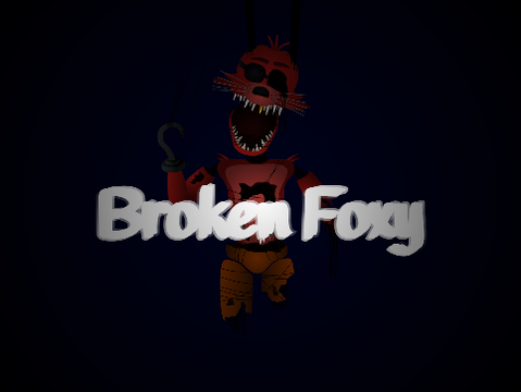 Broken Foxy Vector