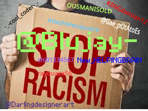 Sign If You Want To Stop Racism!!!! Pls sign! remix remix remix remix