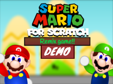 Super Mario For Scratch remix game DEMO
