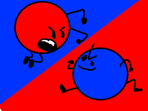 Red vs. Blue Board Game