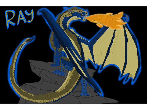 Single dragon rp art