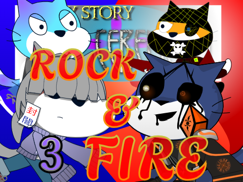 アニメ HIDE CEREMONY 第3演目「ROCK&FIRE」