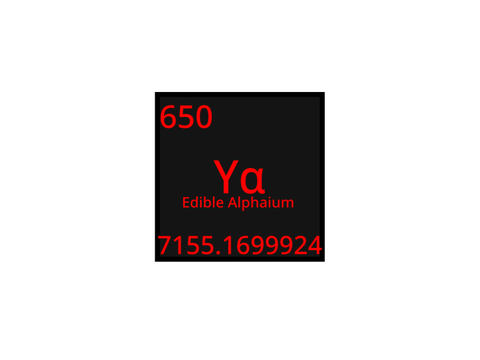 650 - Edible Alphaium