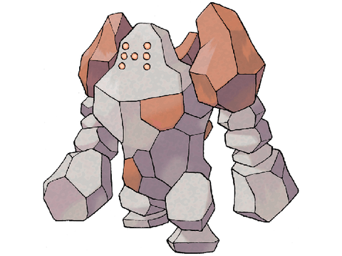 i tried to draw regirock