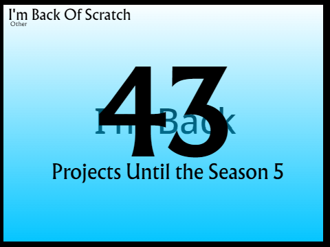 I'm Back Of Scratch