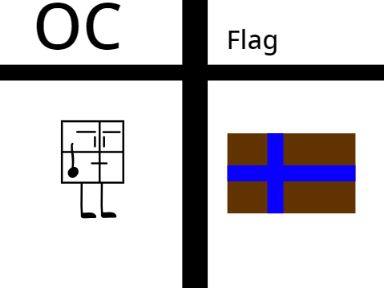 square can into puerto rican flag ig