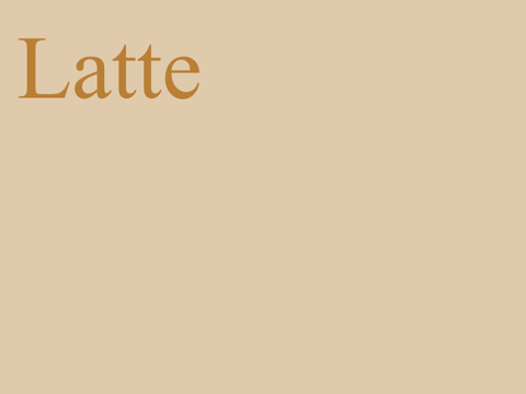 ✰ Latte