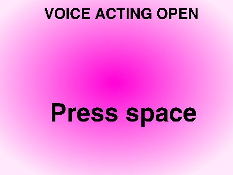 Voice Acting Auditions 