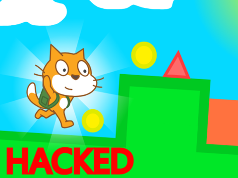 Scratch a Platformer HACKED #games #all 