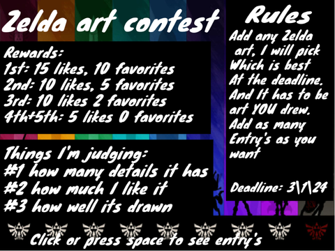 Zelda art contest (OPEN) remix 