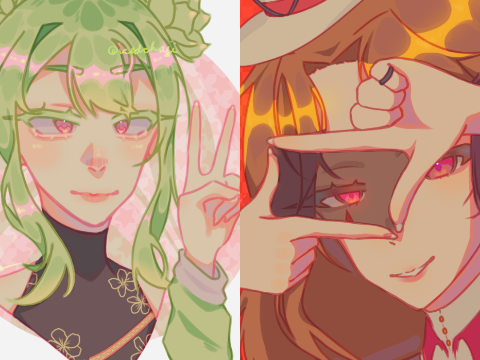 ✩﹑﹑CACTI & CARDS ⌇ art trades