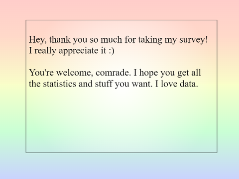 LGBTQ+ survey