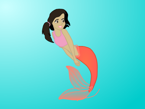 MermaidClub as a mermaid