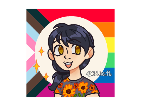 I made a picrew pride story cuz why not