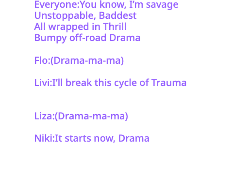 Drama Lines(PROGRESS)