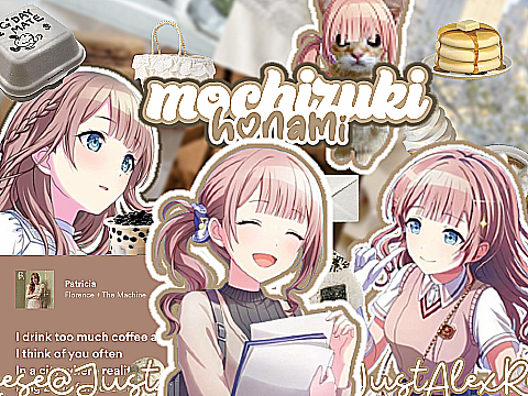✦ mochizuki honami edit !! ☕️