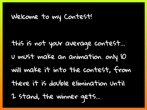 [CONTEST] Quest For Juice!?!