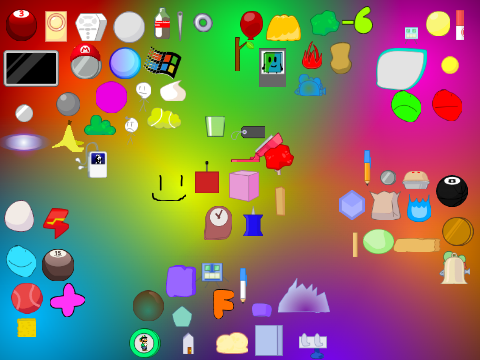 Crazy BFB Assets in vector