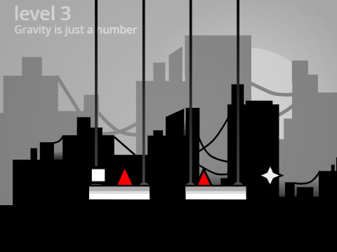 The Impossible Game - Platformer but without the variables being on screen