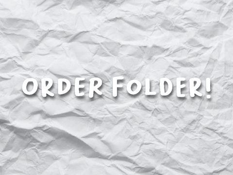 002 ꒱ order ﹏ folder ◌ ꔫ ◌